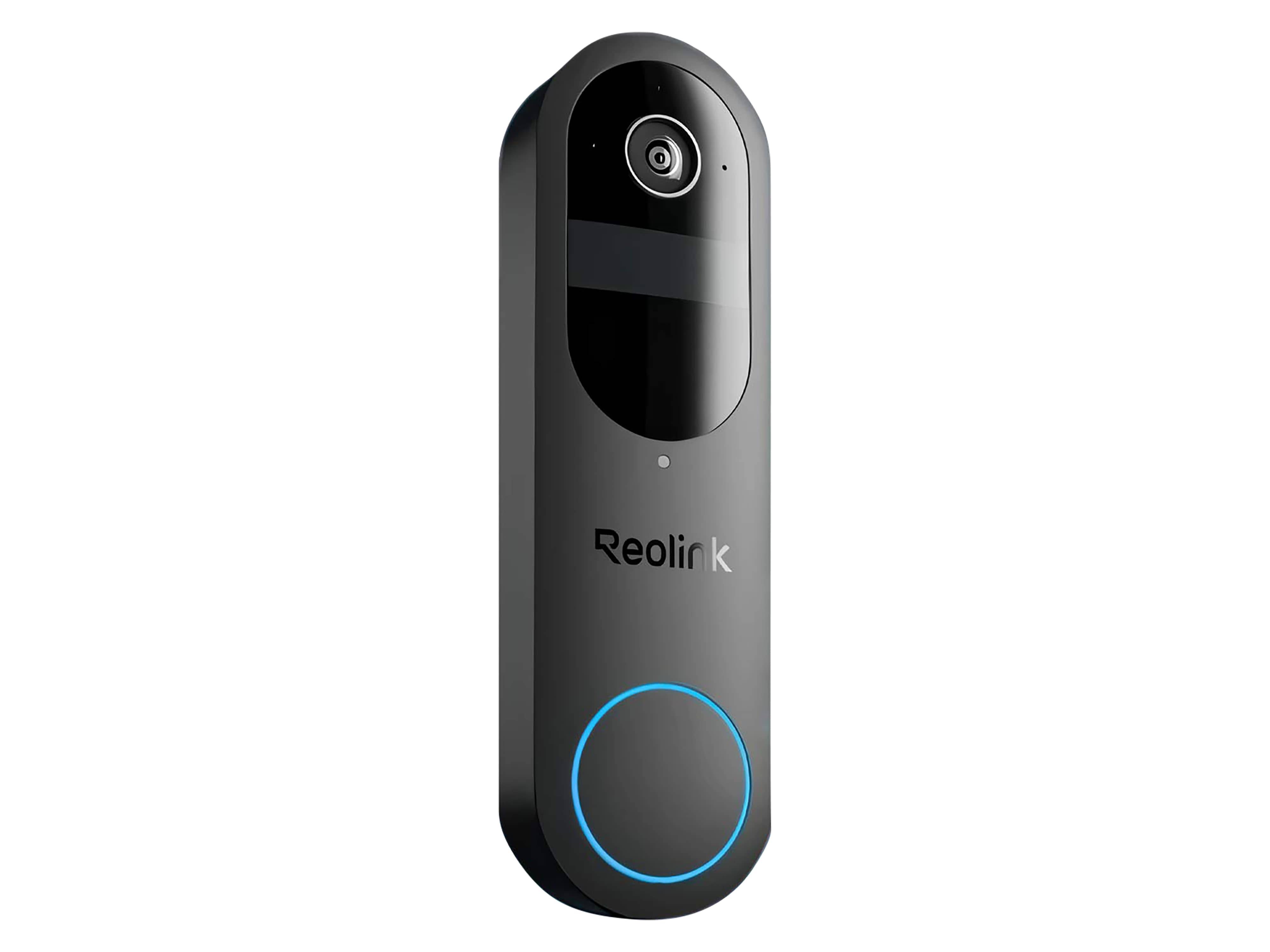 REOLINK Türklingel mit Kamera D340B, ink. 64GB SD-Karte, außen, schwarz