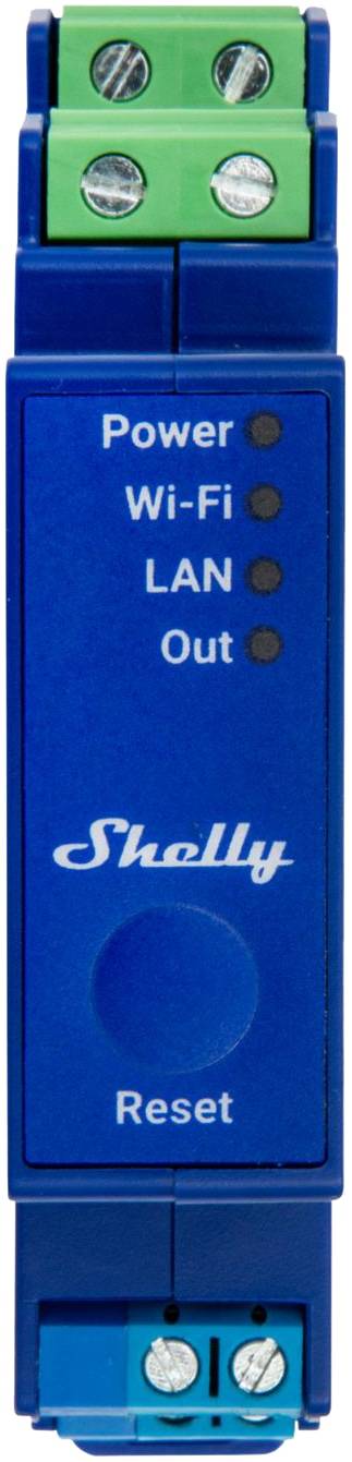 Shelly Pro Dimmer 0/1-10V PM Beleuchtungssteuerung, WiFi/Bluetooth