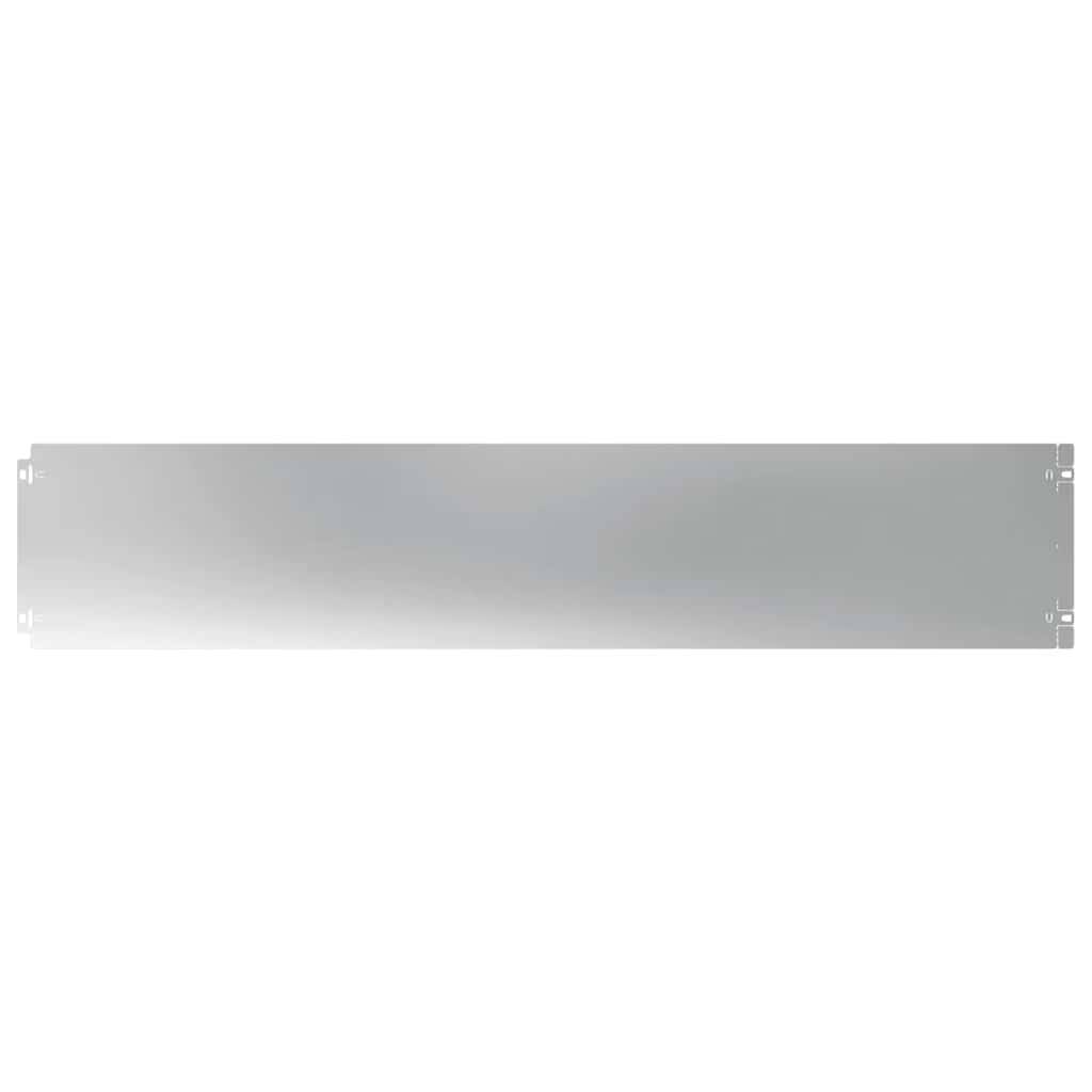 vidaXL Rasenkanten 30 Stk. 20x103 cm Verzinkter Stahl