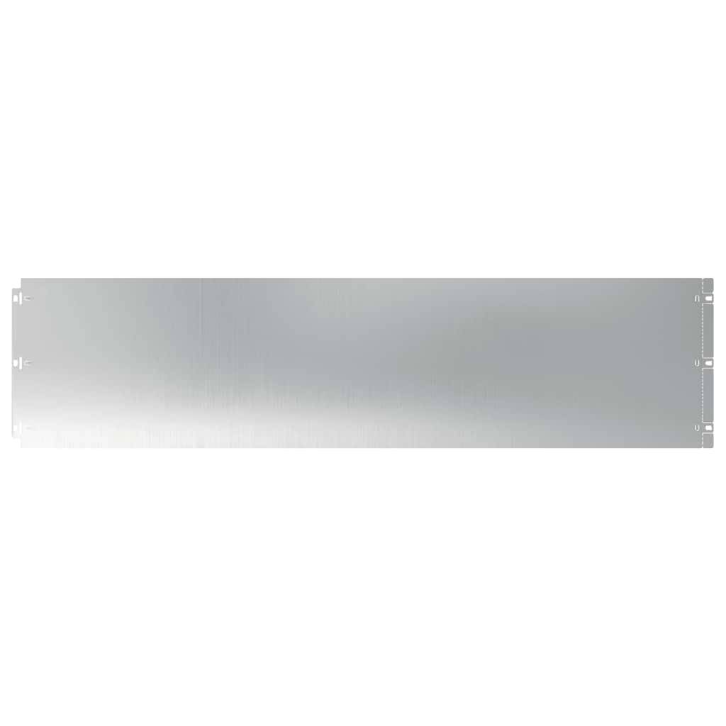 vidaXL Rasenkanten 10 Stk. 25x103 cm Verzinkter Stahl