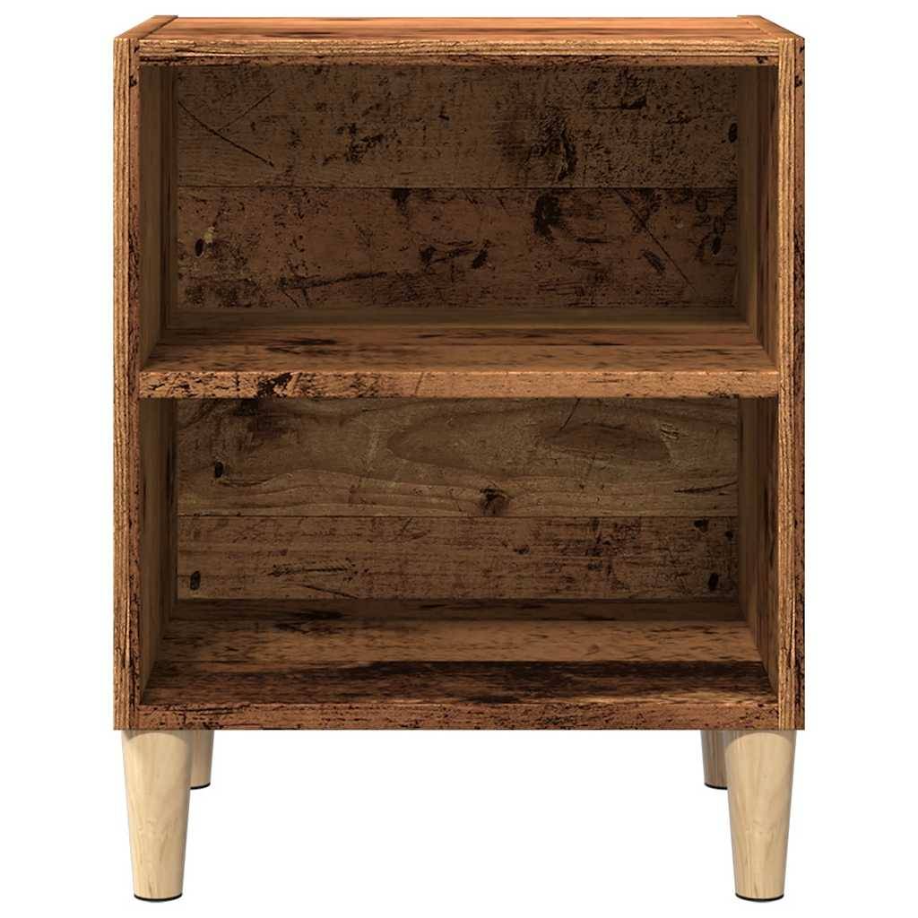 vidaXL Nachttisch Altholz-Optik 40x30x50 cm Holzwerkstoff