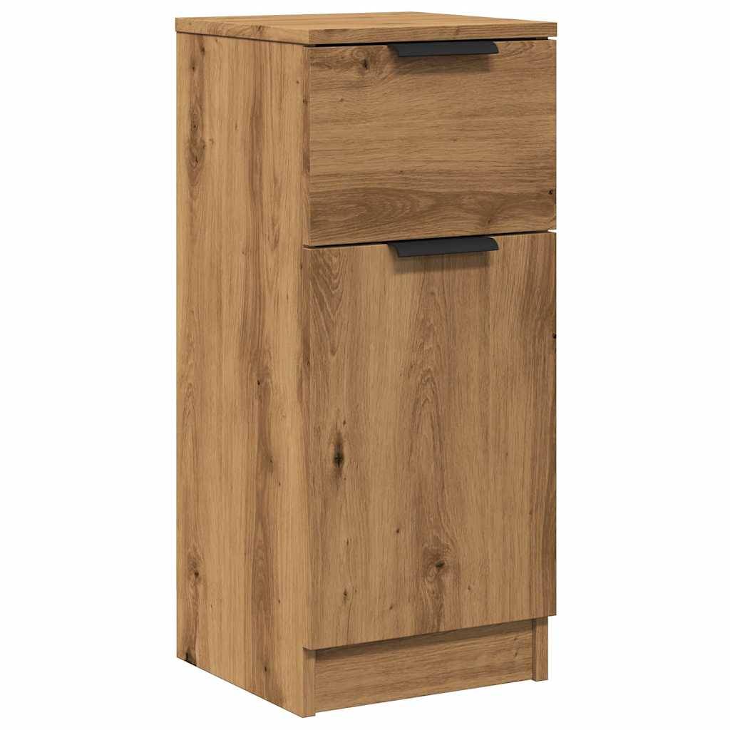 vidaXL Sideboard Artisan-Eiche 30x30x70 cm Holzwerkstoff