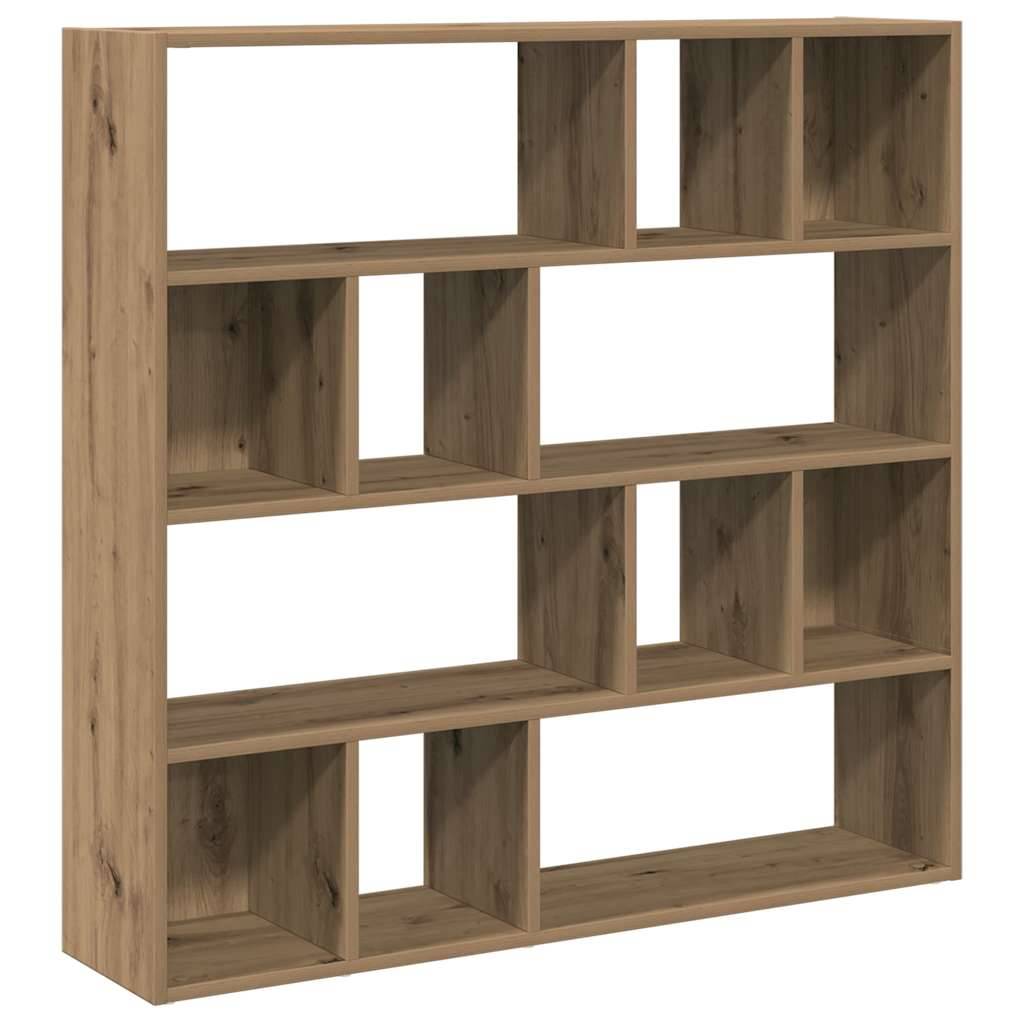 vidaXL Bücherregal/Raumteiler Artisan-Eiche 105x24x102 cm