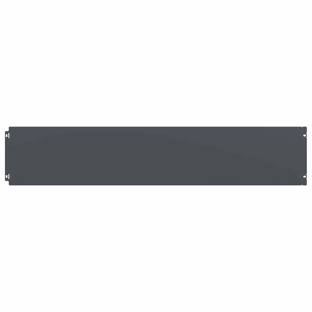 vidaXL Rasenkanten 10 Stk. Anthrazit 20x103 cm Kaltgewalzter Stahl