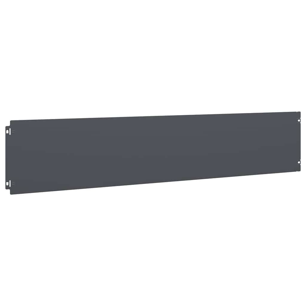 vidaXL Rasenkanten 30 Stk. Anthrazit 20x103 cm Kaltgewalzter Stahl