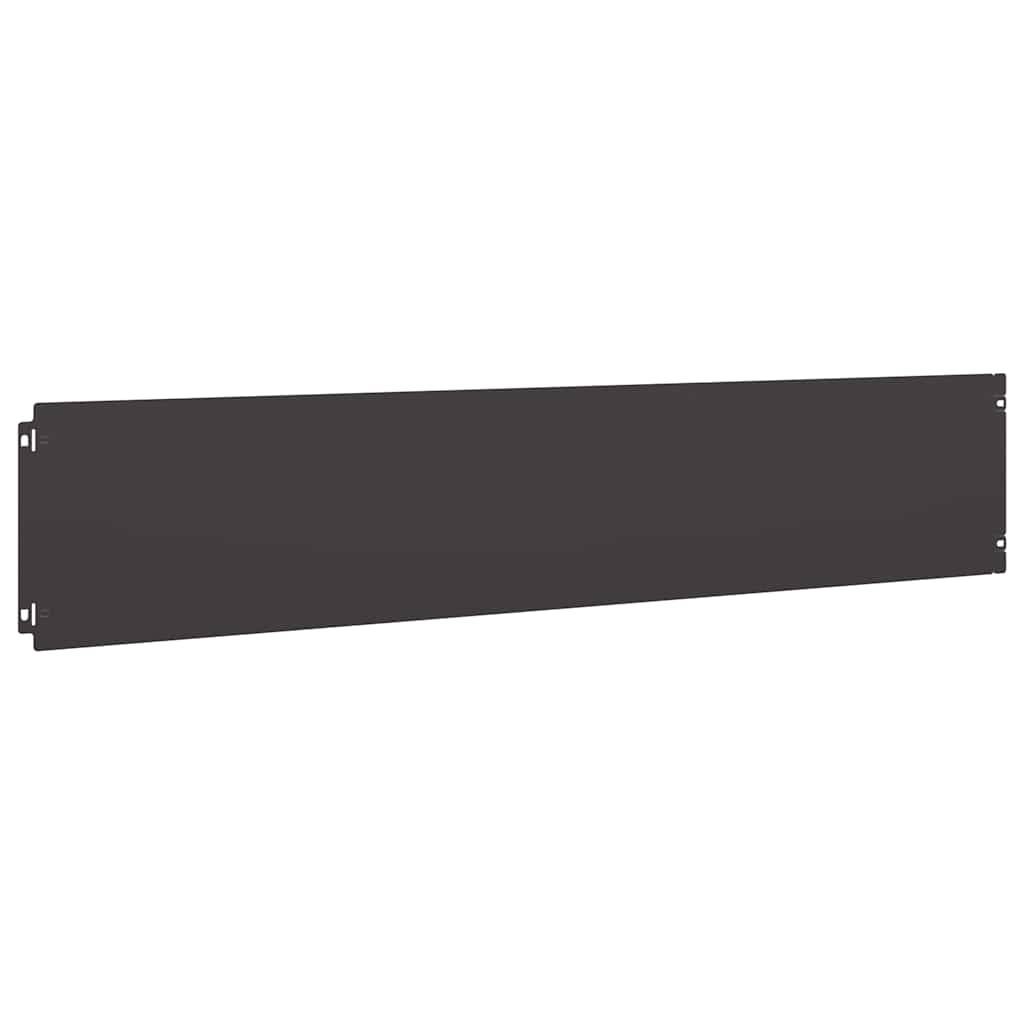 vidaXL Rasenkanten 30 Stk. Schwarz 20x103 cm Kaltgewalzter Stahl