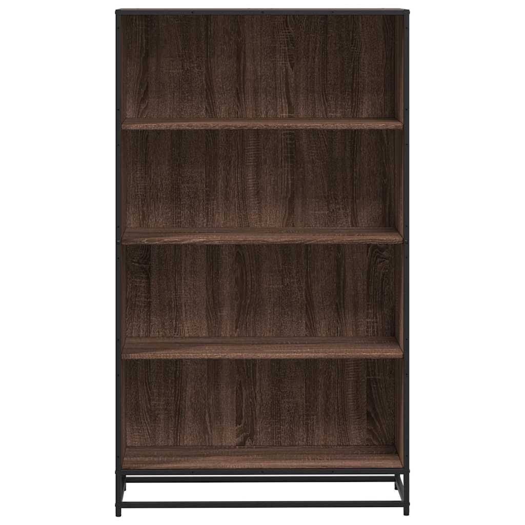 vidaXL Bücherregal Braun Eichen-Optik 80,5x35x139 cm Holzwerkstoff