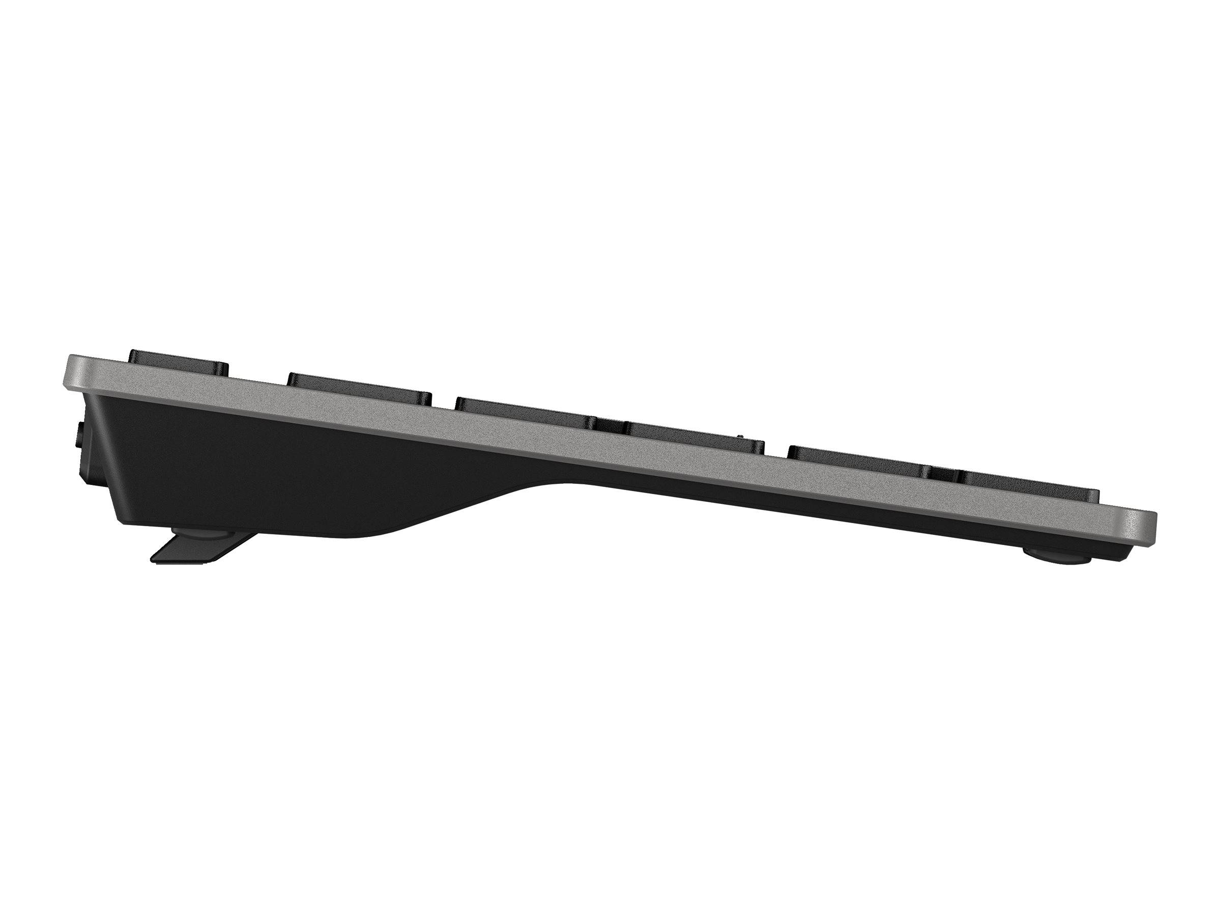 HP 720 - Tastatur - multi-device, rechargeable, powered by SuperCapacitor, 22 programmable keys