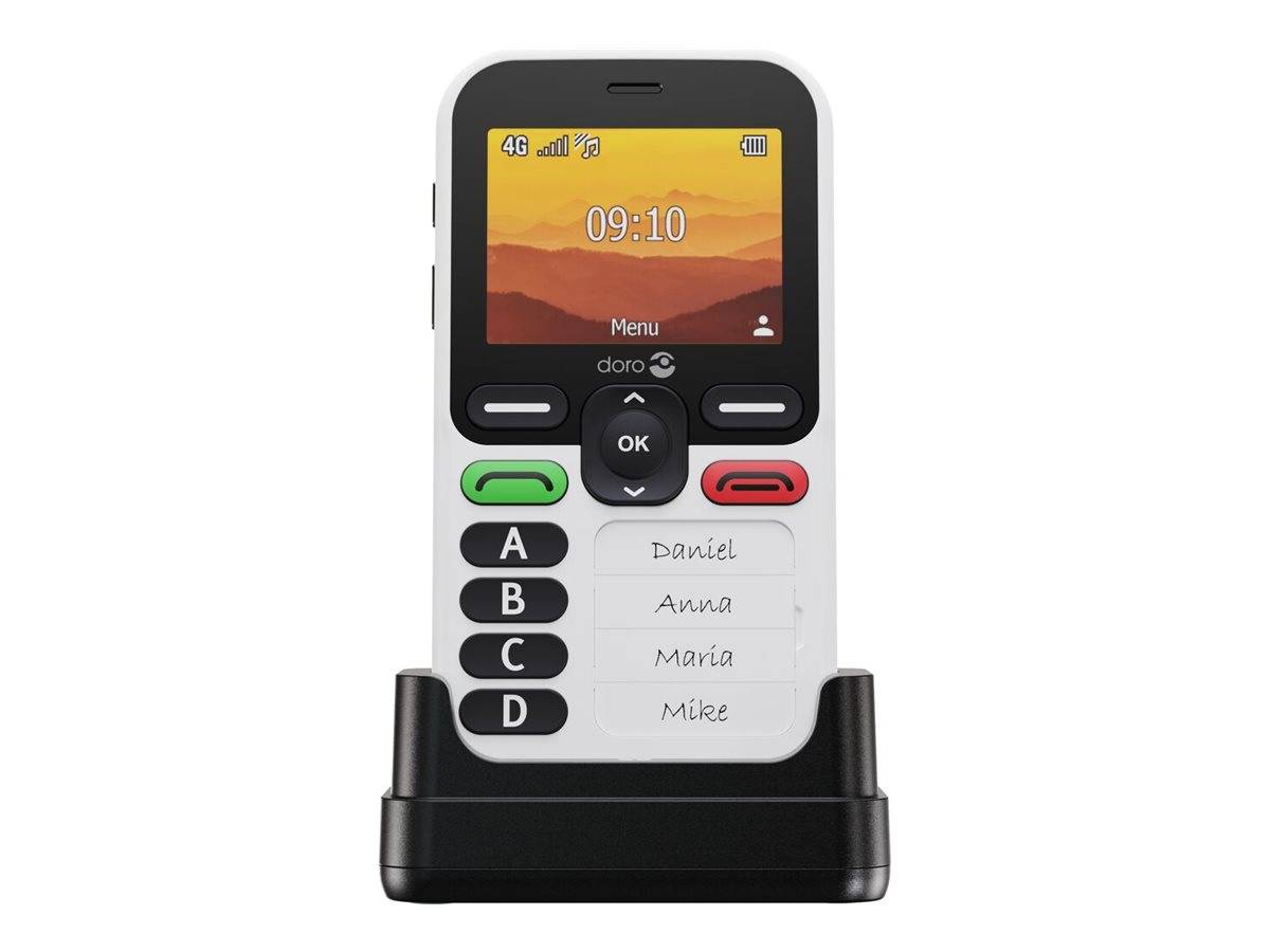 Doro Leva X10 - 4G Feature Phone - RAM 64 MB / Interner Speicher 128 MB - microSD slot - 320 x 240 Pixel (60 Hz)