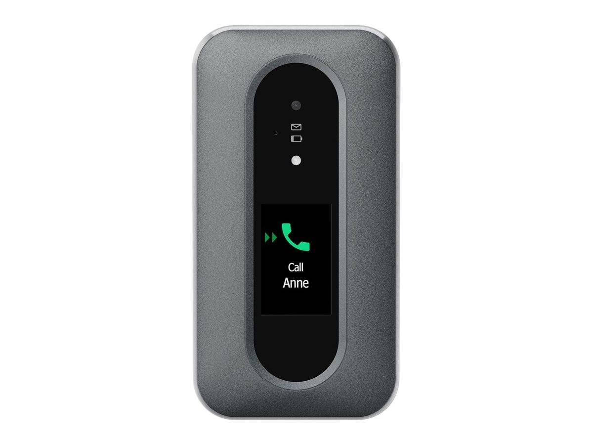 Doro Leva L30 4G, Gro?tastenklapphandy, graphit-wei? 4G/LTE, Notruftaste, inkl. Tischladestation