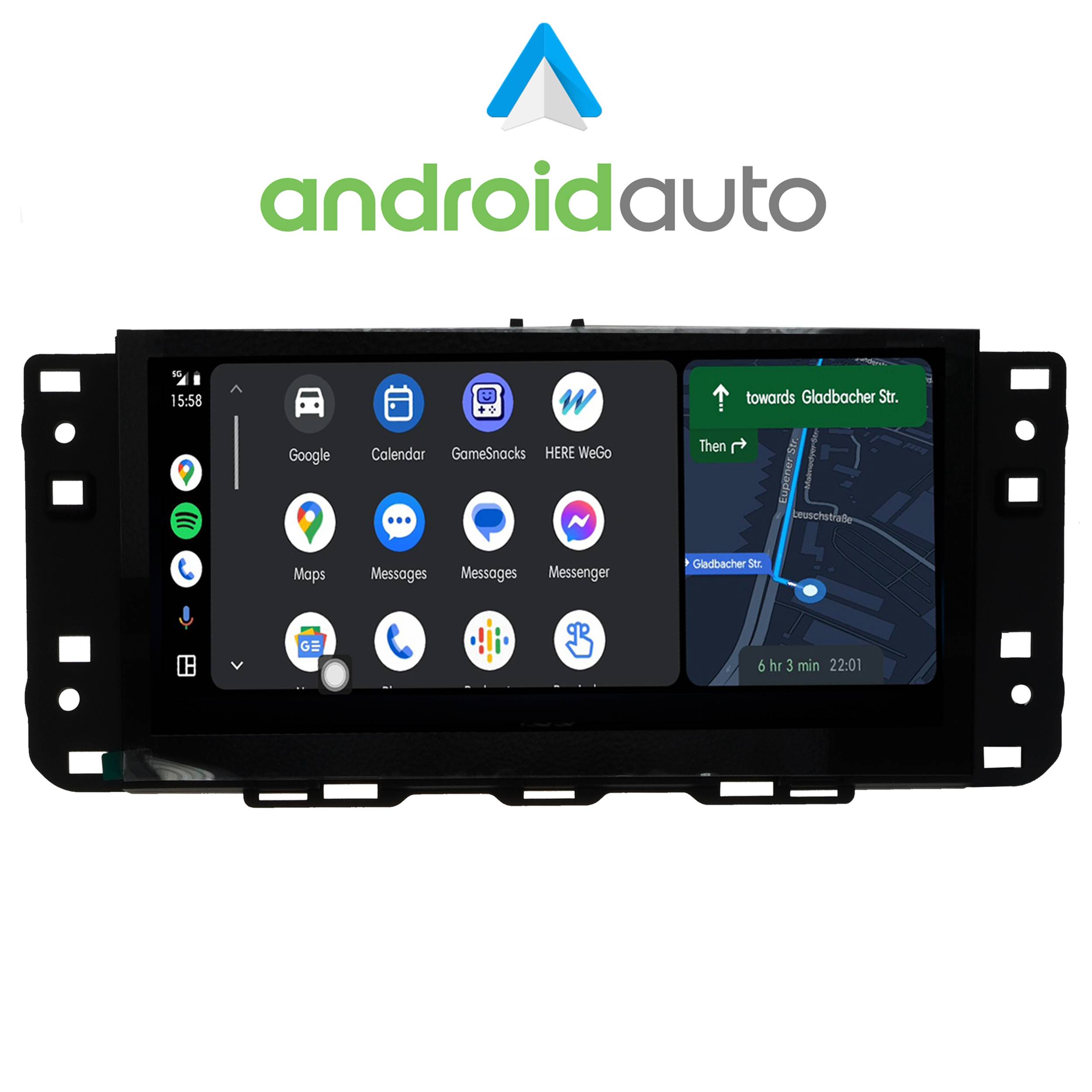 Für Audi Q3 F3 10.1" 19-21 Touch Android GPS Navigation CarPlay AndroidAuto