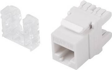 LANBERG Keystone Modul RJ45->LSA CAT.5E UTP 180° Multimedia-Technik