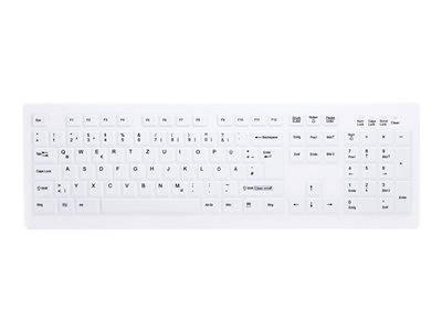 CHERRY ACTIVE KEY MTA AK-C8100 Wireless DE-Layout weiß Multimedia-Technik Medizinische Tastaturen