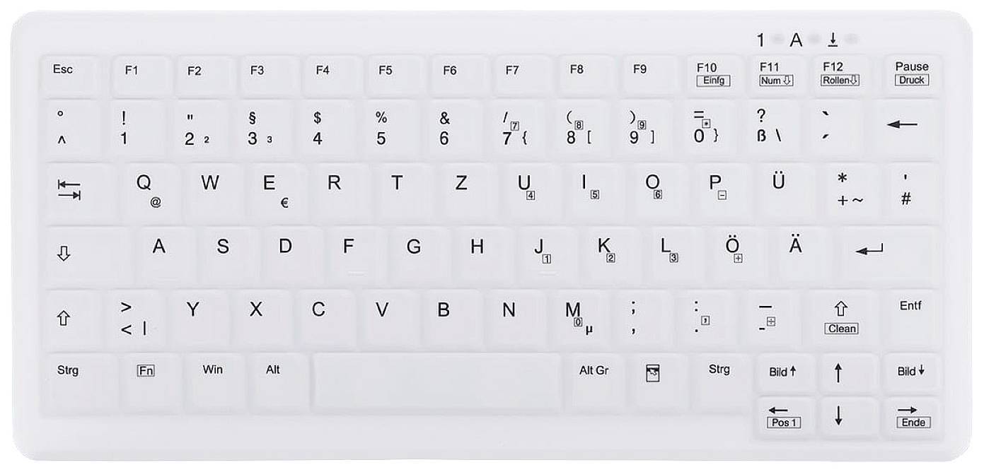 CHERRY ACTIVE KEY MTA AK-C4110 Wireless DE-Layout weiß Eingabe / Ausgabe Mäuse & Tastaturen