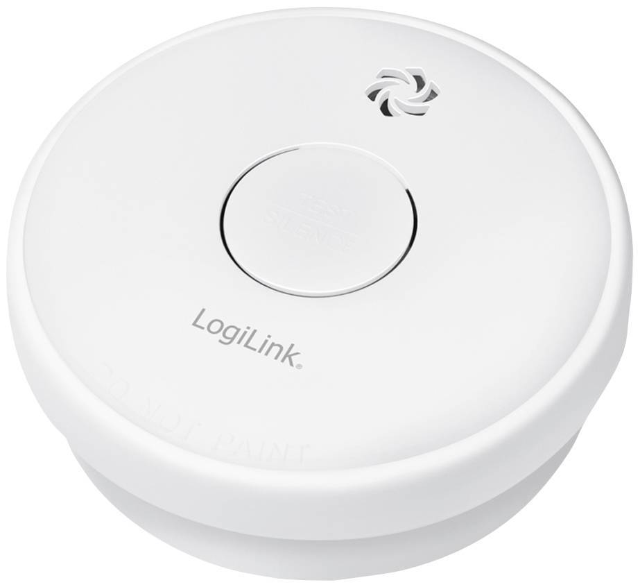 Logilink Rauchmelder austauschbare 9V Batterie weiß Multimedia-Technik Sonstiges Zubehör und