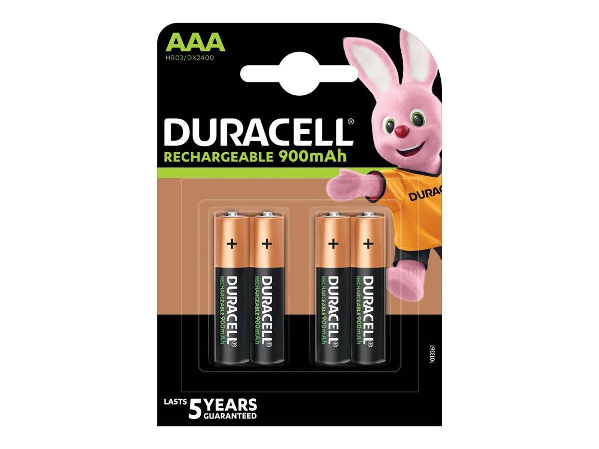 Duracell Akku Recharge Ultra Micro - AAA 900mAh 4St. Multimedia-Technik Akkus