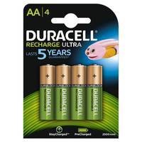 Duracell Akku Recharge Ultra Mignon - AA 2500mAh 4St. Multimedia-Technik Akkus