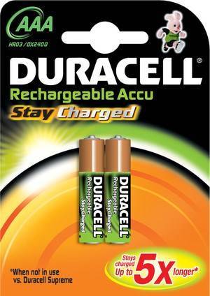 Duracell Akku Recharge Ultra Micro - AAA 900mAh 2St. Multimedia-Technik Akkus