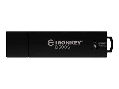 KINGSTON 32GB IronKey D500S FIPS Eingabe / Ausgabe USB-Stick