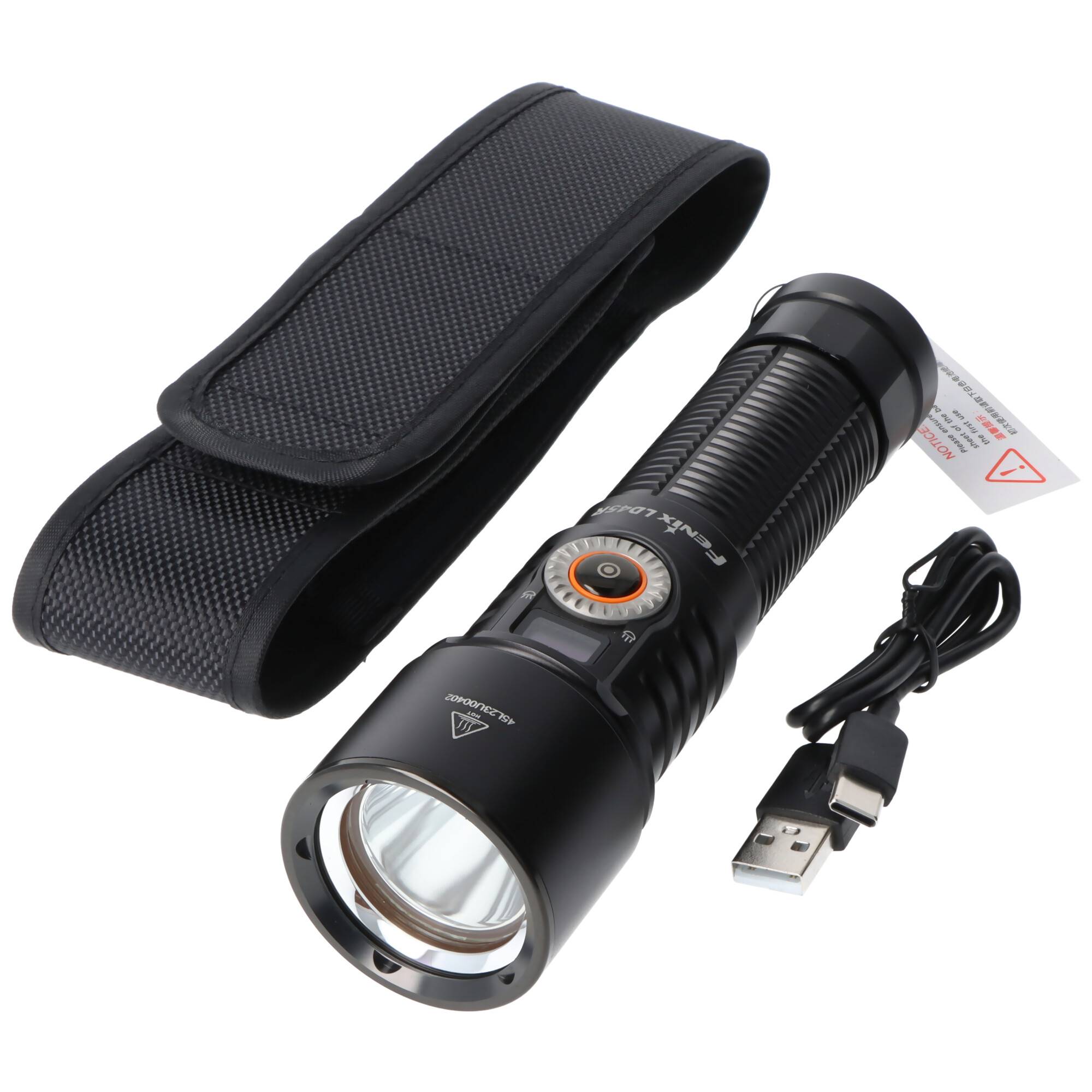 Fenix LD45R LED-Taschenlampe, digital fokussierbare Taschenlampe, 2800 Lumen, elektronischer Schalter, inkl. ARB-L21-500