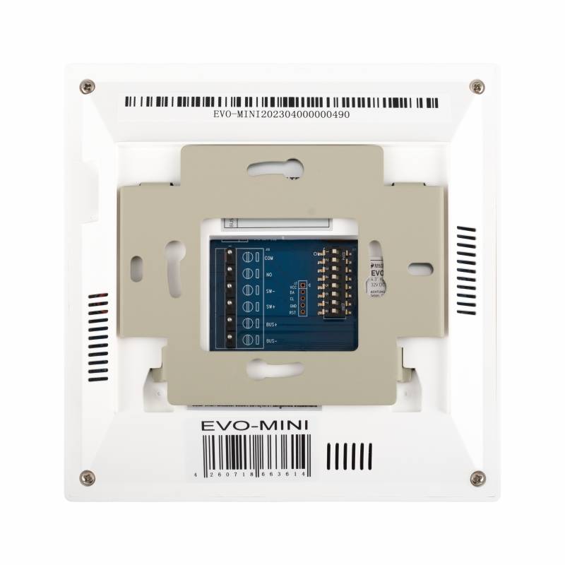 BALTER EVO-MINI Video Türsprechanlage 2-Draht Komplett-Set 3-Familie Schwarz - Weiß