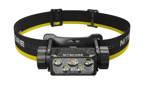 Nitecore HC70 UHE Stirnlampe, 1600 Lumen, breite Lichtaustrittsfläche, inkl. 21700 Li-Ion Akku 6000mAh Typ NL2160