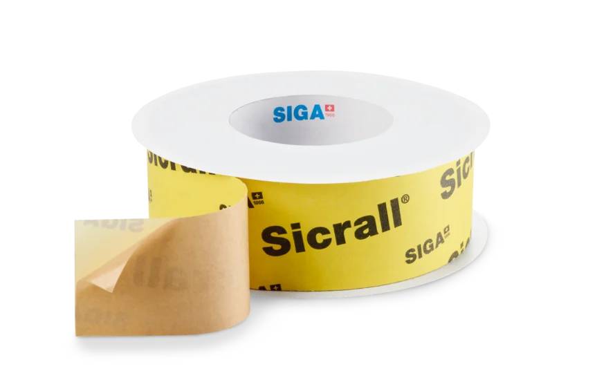 Siga Sicrall 60, Dichtungsband, Dampfsperre, Dampfbremsfolie, 60mm x 40m