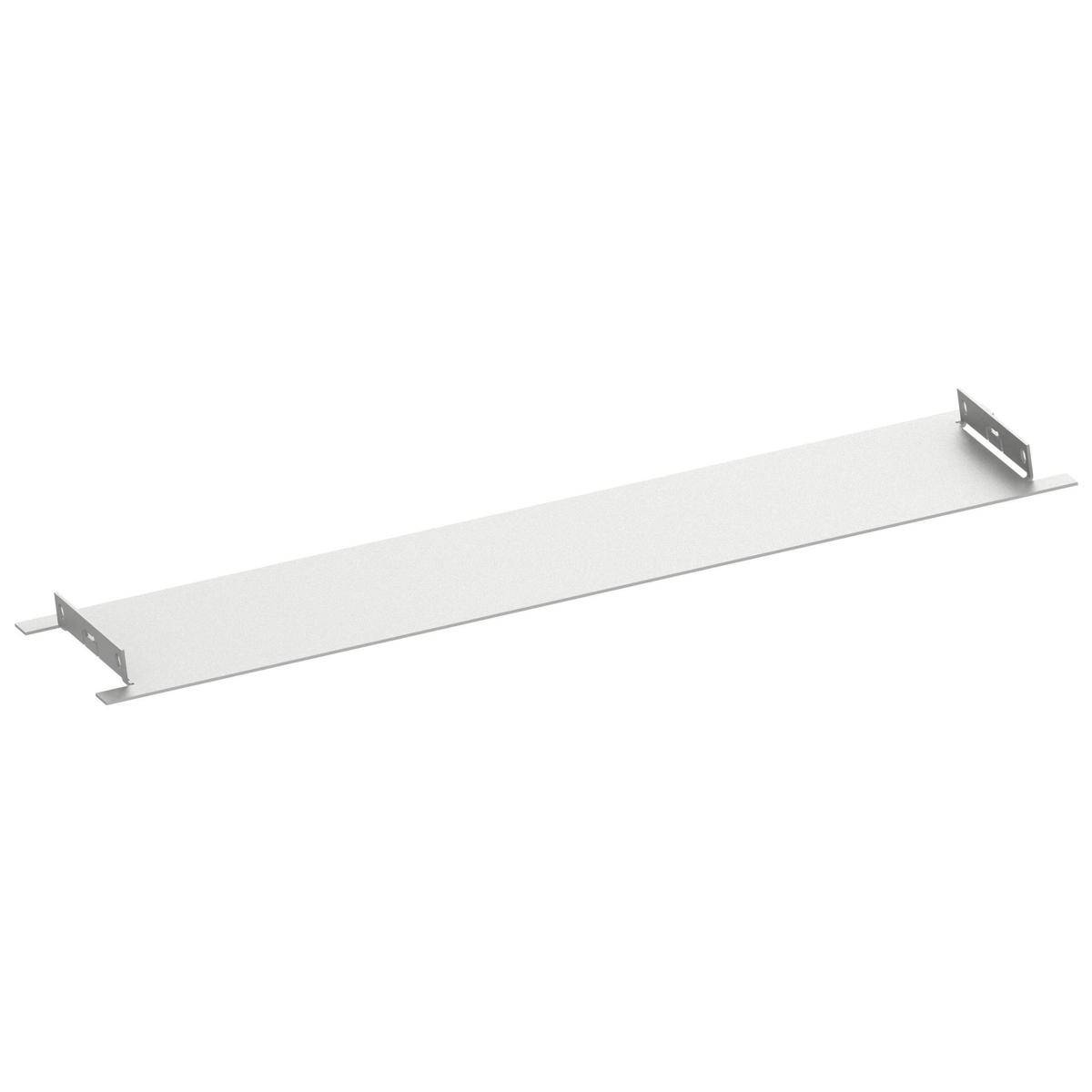 RAB-ZP-X45-A1 - 19- perforierte Blindplatte 5HE mit Kunststoffstöpsel, schwarz