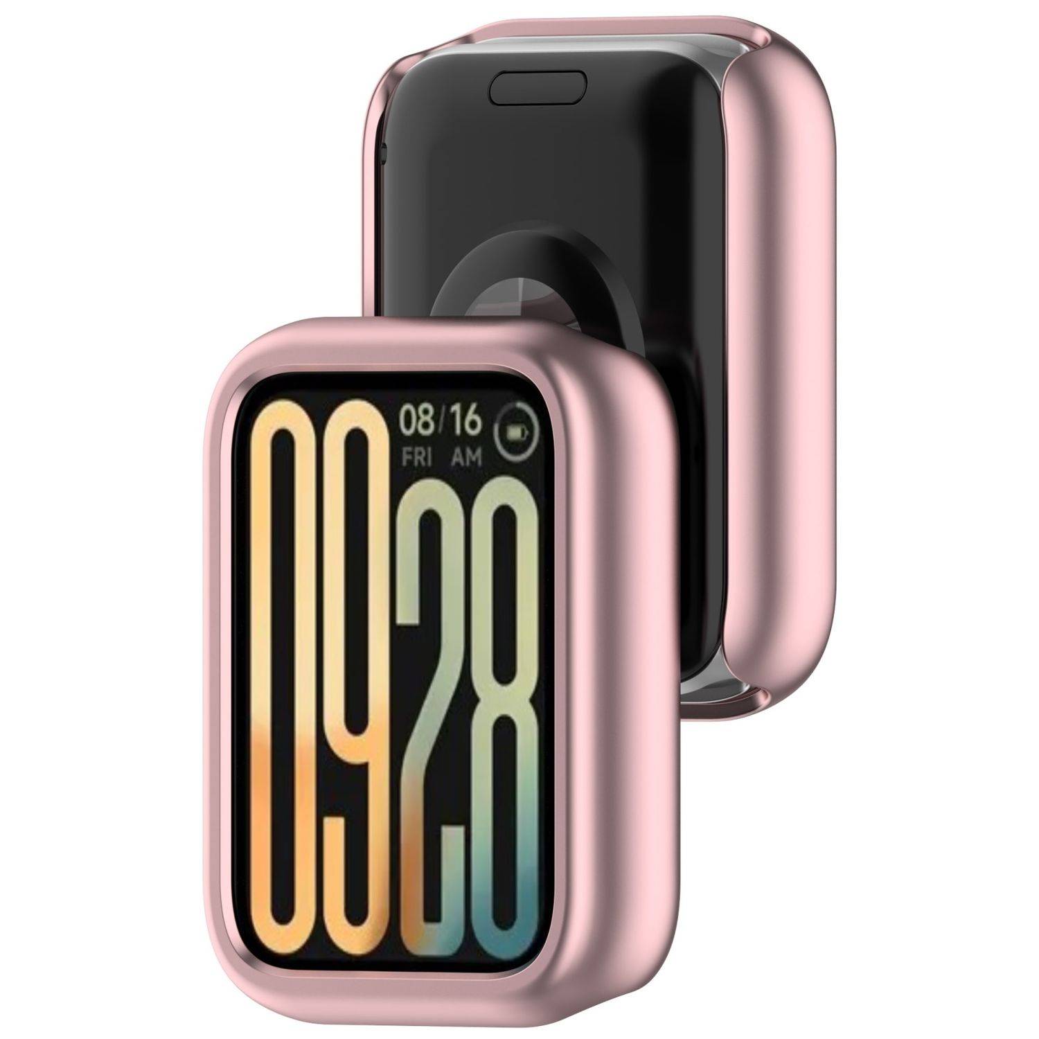 Für Xiaomi Smart Band 9 Pro Kunststoff Schutz Hülle Case Gehäuse Design Rosa