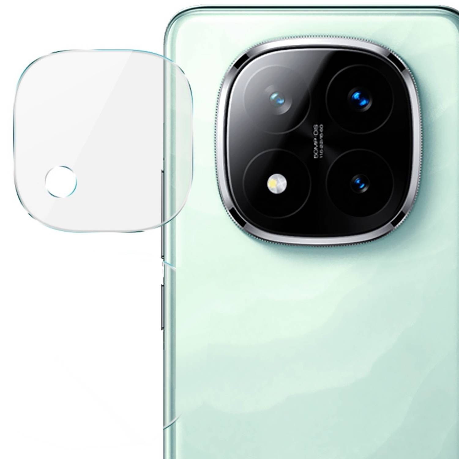 Für Xiaomi Redmi Note 14 Pro Plus Schutzglas Kamera Komplettschutz Transparent