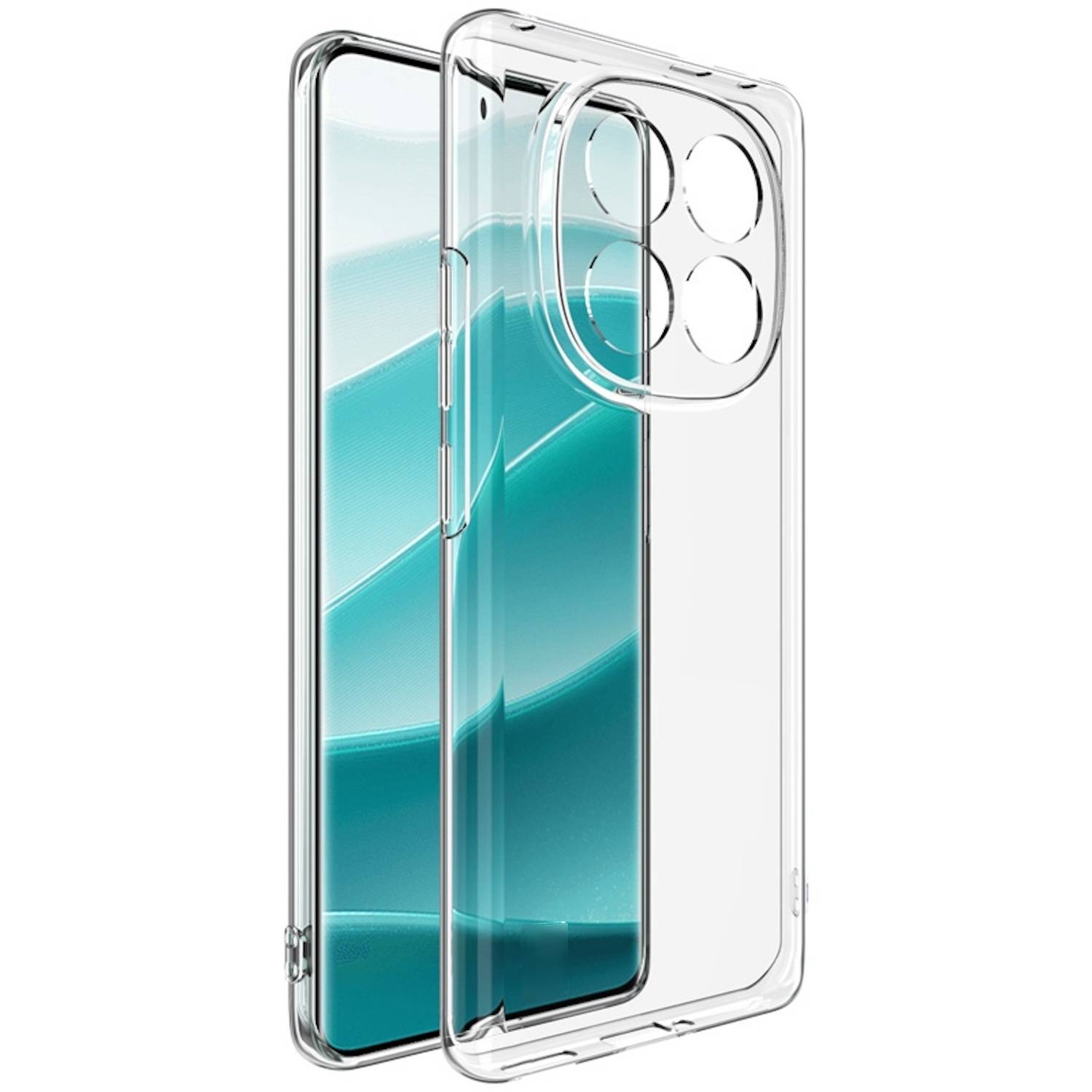 Für Xiaomi Redmi Note 14 Pro Plus 5G Silikon Schutz Transparent Handy Hülle Cover TPU dünn