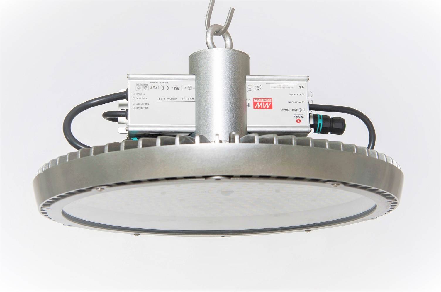 DOTLUX LED-Hallenstrahler LIGHTSHOWERsatin180W 5000K gefrostet Made in Germany