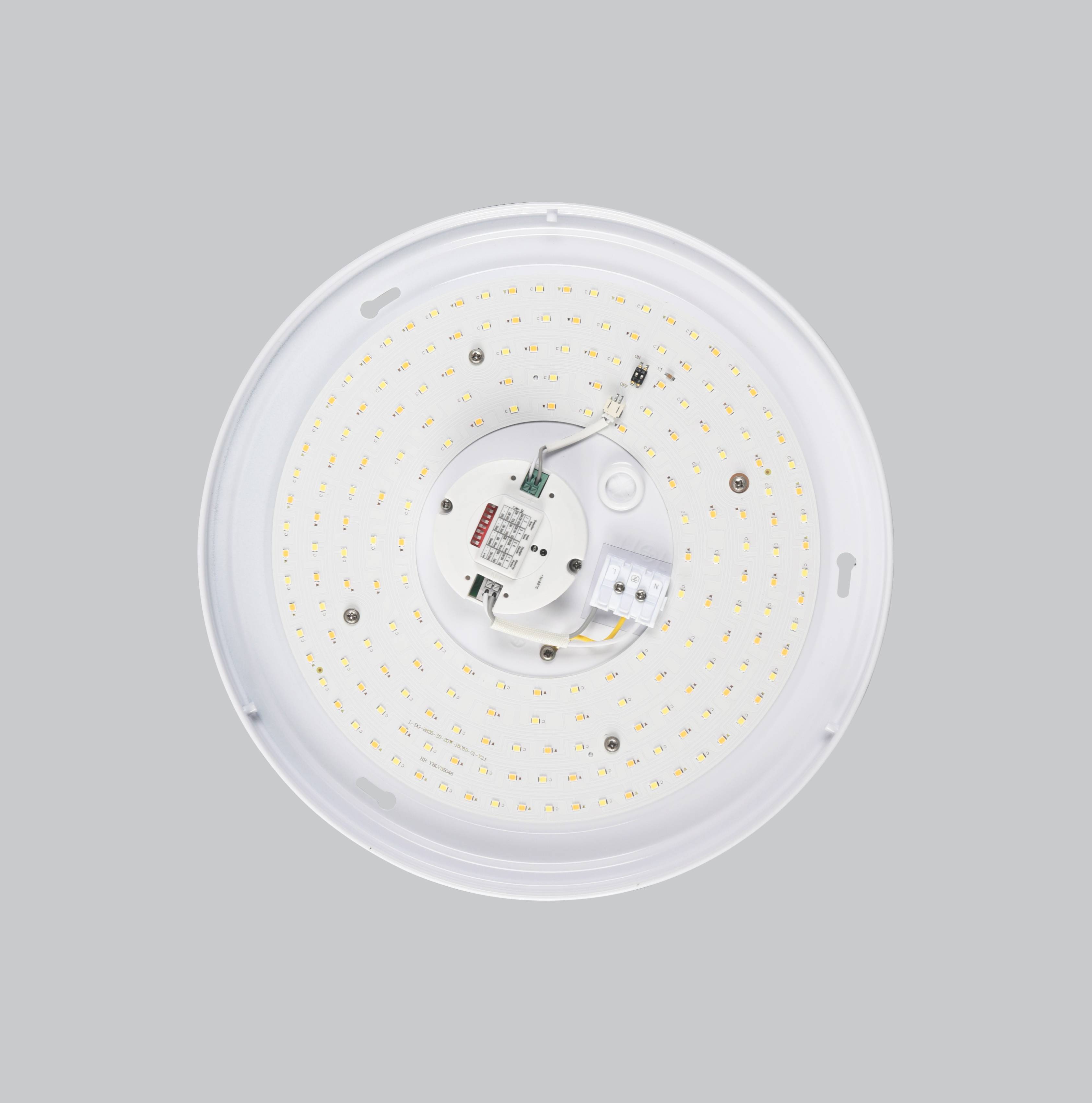 DOTLUX LED-Leuchte LUNAsilver-sensor Ø330mm 18W COLORselect IP44