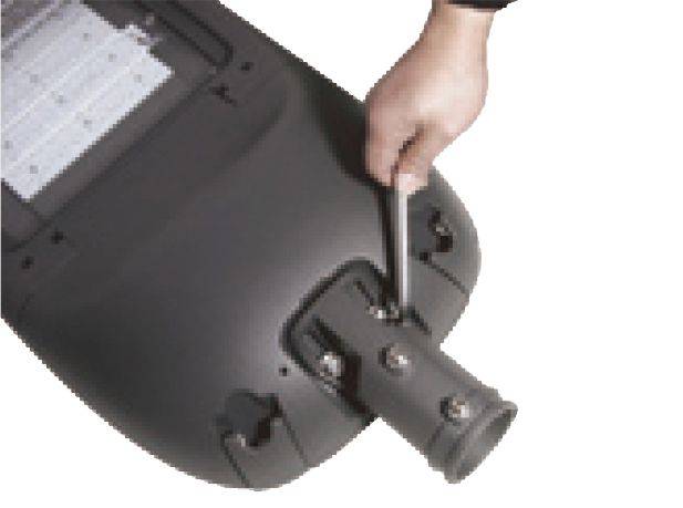 DOTLUX LED-Strassenleuchte BELUGAmini 19-38W 4000K SKII 10m Kabel ohne Mastadapter