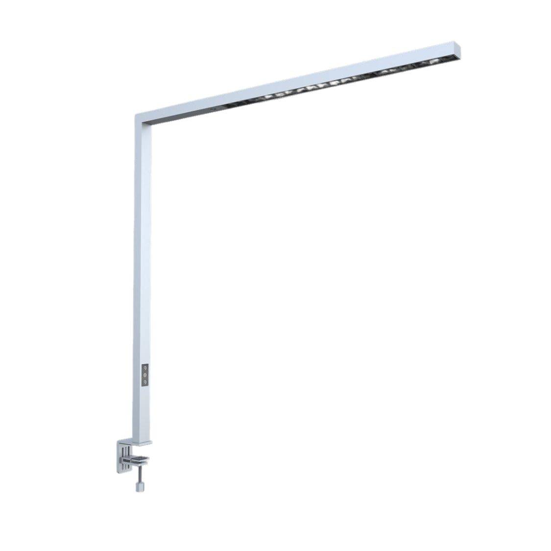 DOTLUX LED-Tischleuchte STYLEdesk 80W 4000K tageslichtabhängige Dimmung silber