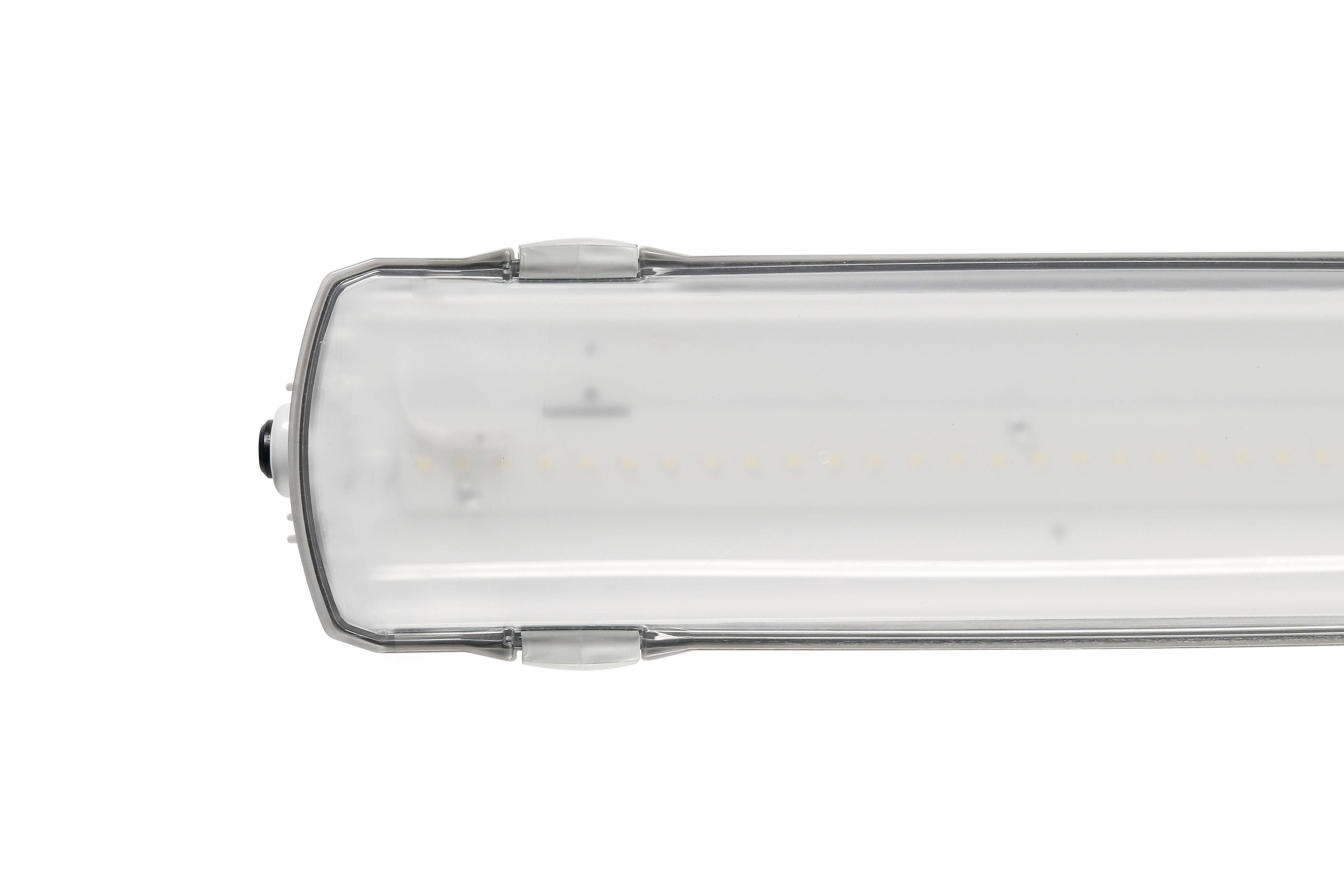 DOTLUX LED-Feuchtraumleuchte MISTRALbasic IP66 1200mm max38W 3000K gefrostet
