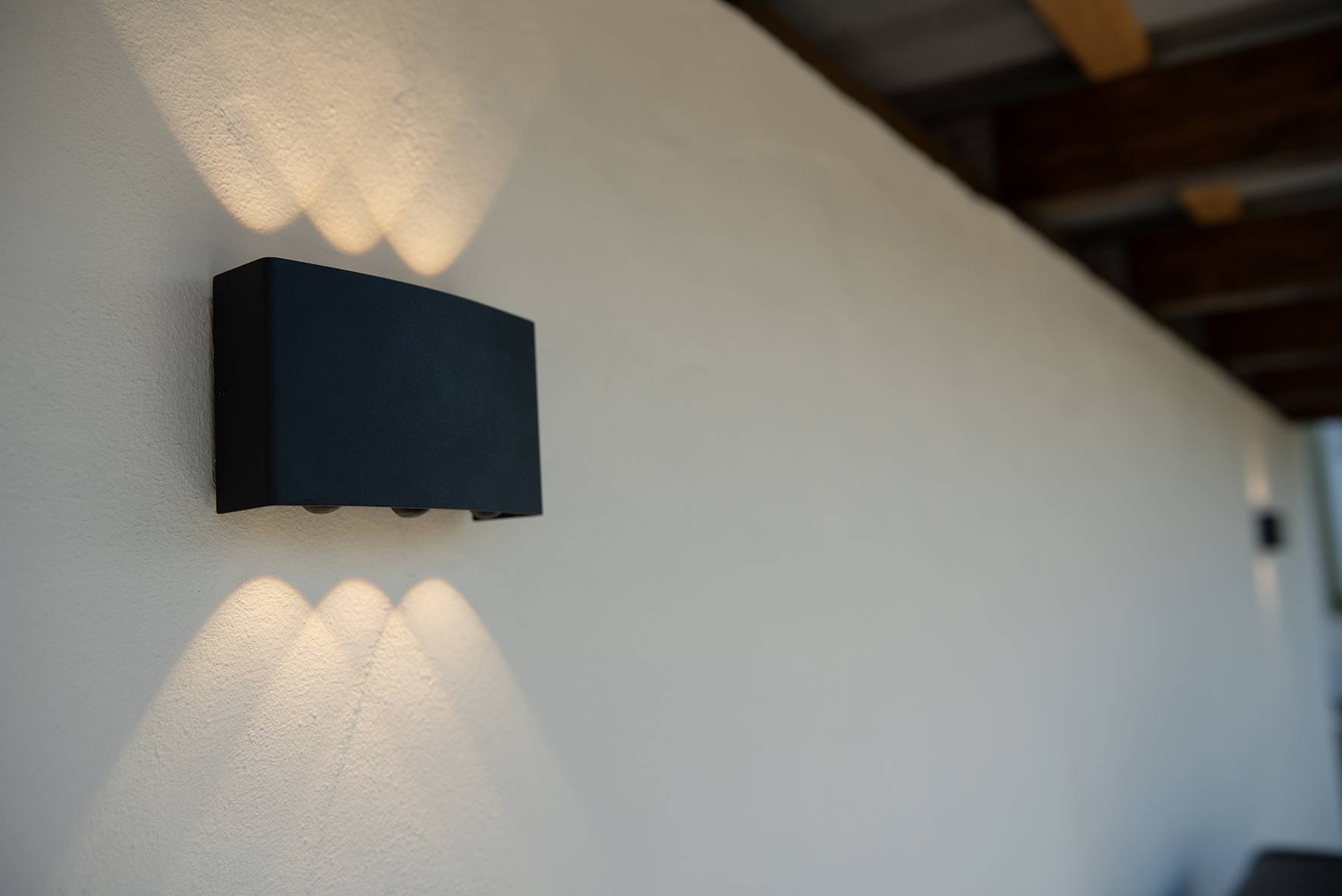 DOTLUX LED-Wandleuchte SIXFOLD 6W 3000K schwarz