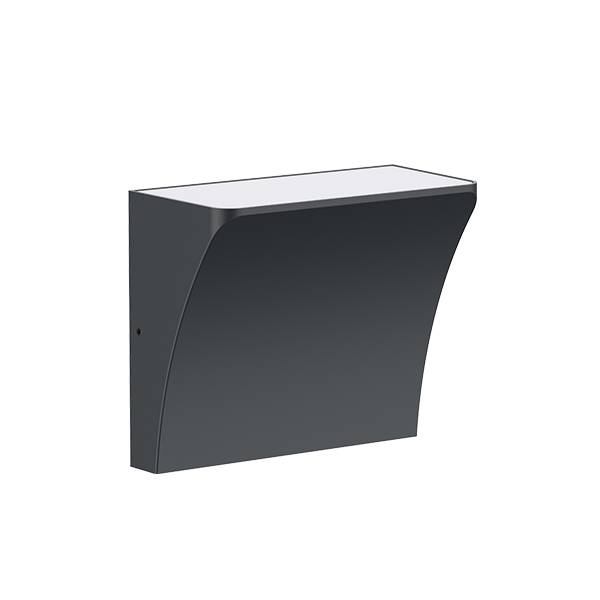 DOTLUX LED-Innenwandleuchte FLAME 8W 3000K schwarz