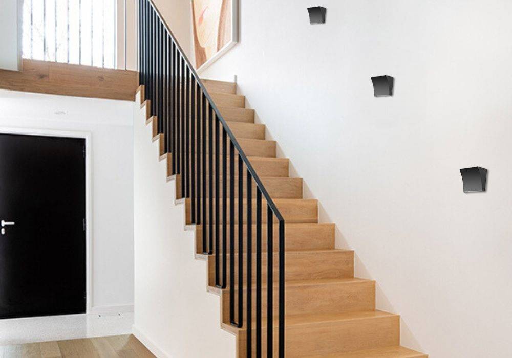 DOTLUX LED-Innenwandleuchte FLAME 8W 3000K weiß