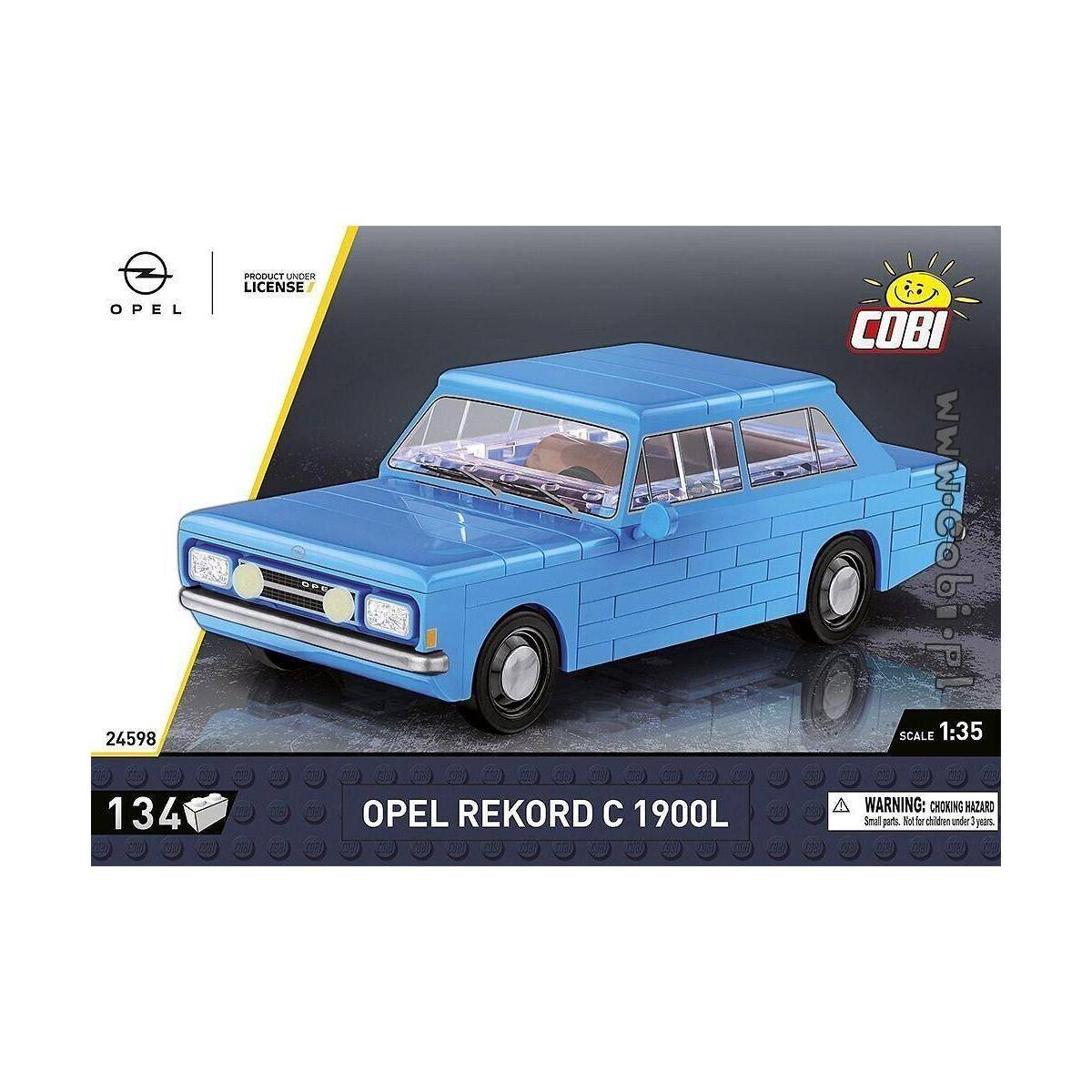 COBI-24598 - 134 PCS CARS /24598/ OPEL C 1900L