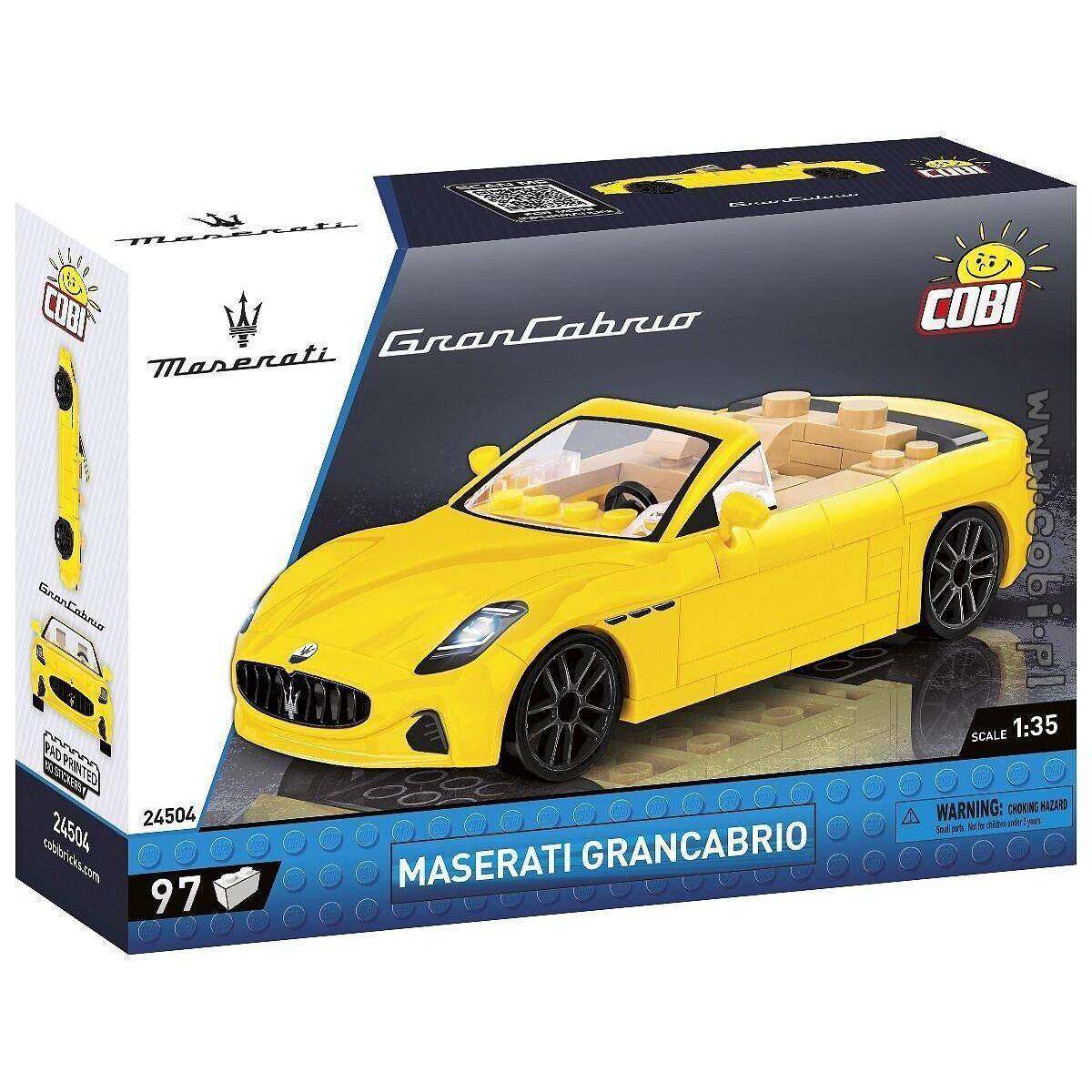 COBI-24504 - 97 PCS MASERATI /24504/ GRANCABRIO