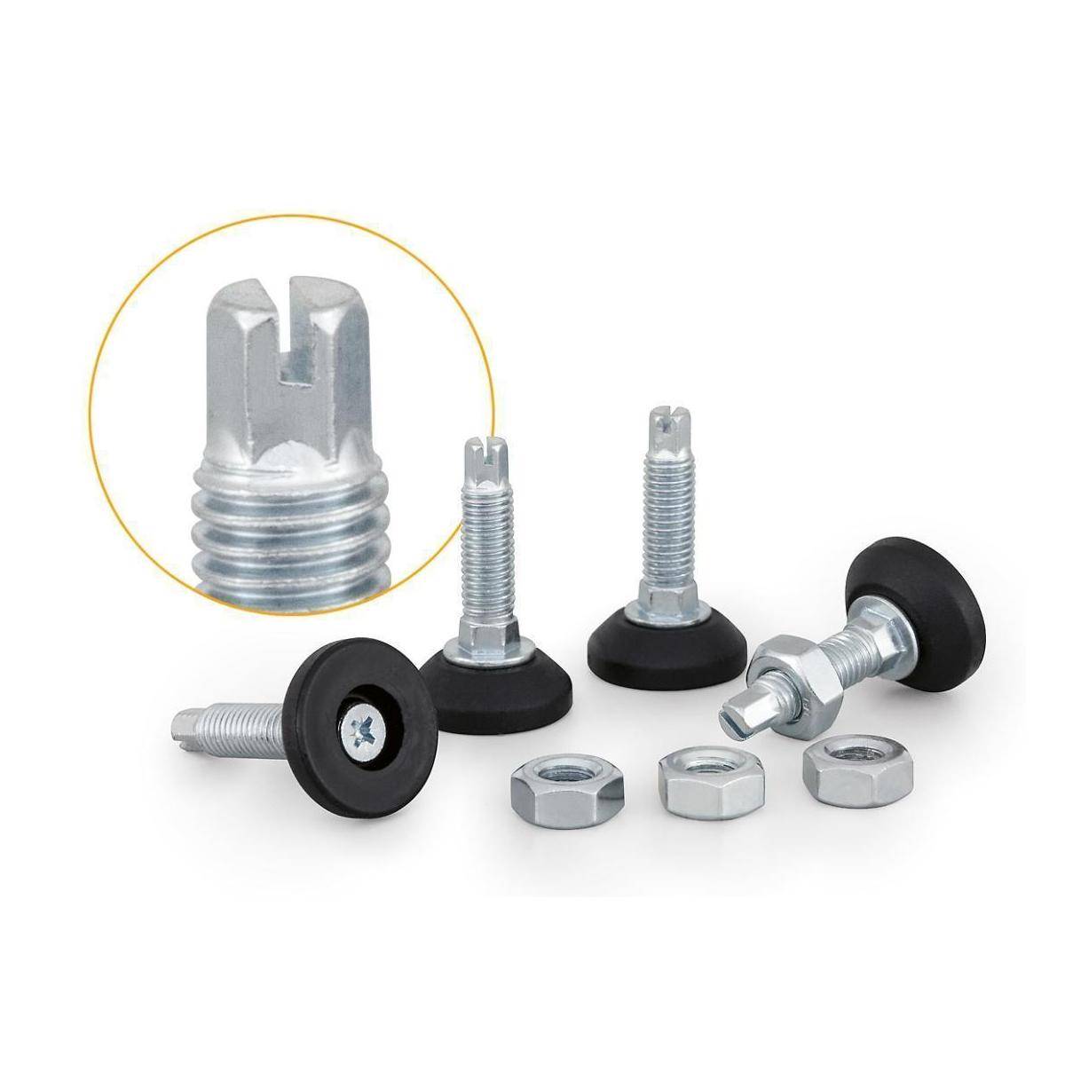 RAX-MS-X64-X1 - Verstellbare Nivellierfüße für Standschränke