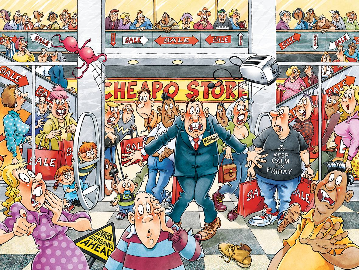 Wasgij Original 25 Preisknaller! 950 Teile Puzzle