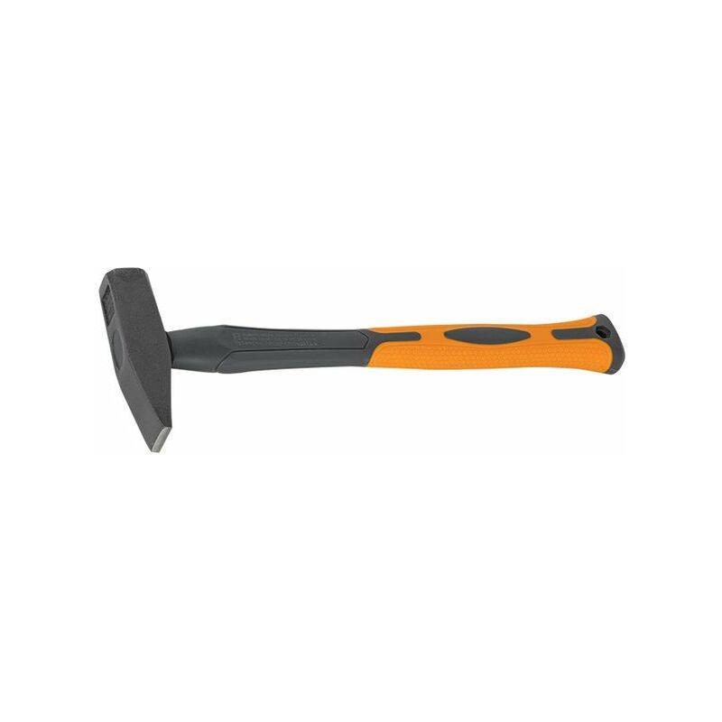 Bradas Schlosserhammer, 200 g, anthrazit/orange