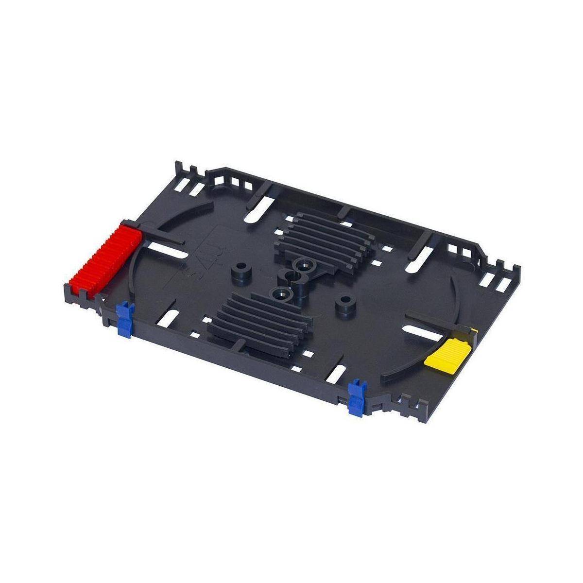 RAX-MS-A27-X1 - Spleißkassette für 12 heatshrink, einschl. Faserscharniere und -halterung