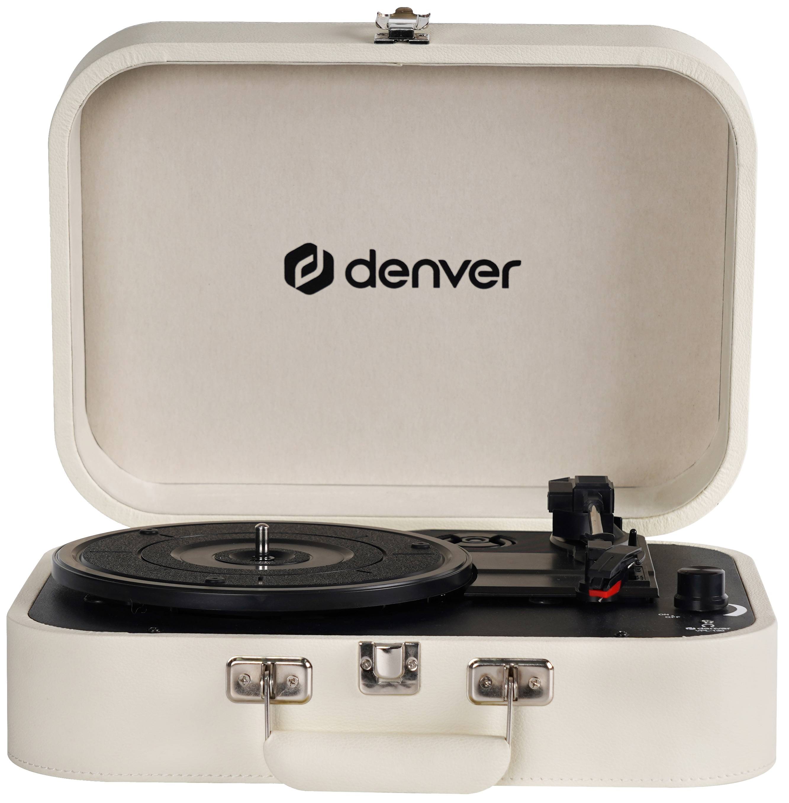 DENVER Plattenspieler VPL-130, weiß