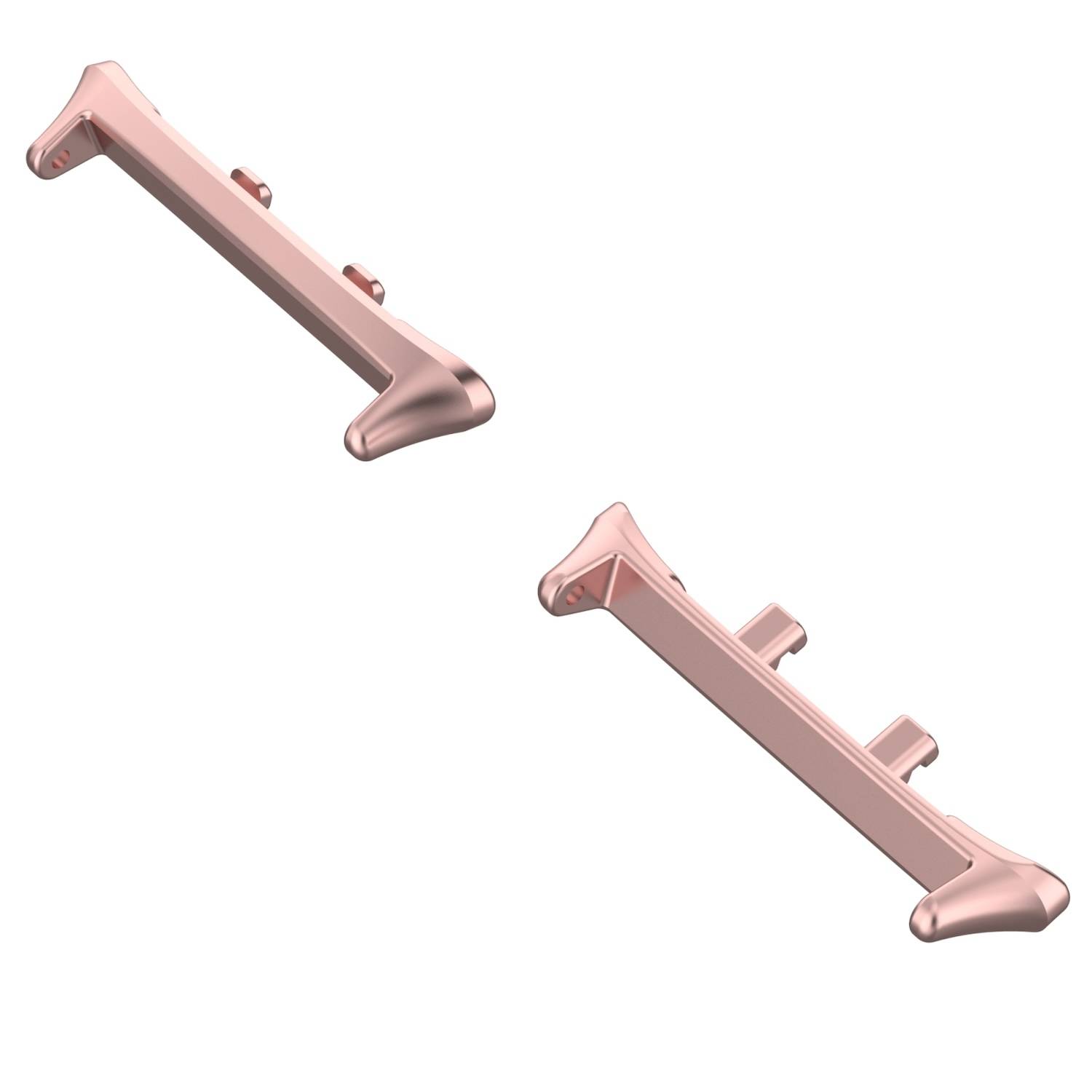 Für Honor Watch 5 1 Paar Edelstahl Watch Band 22mm Verbindungsstück Adapter Rosa