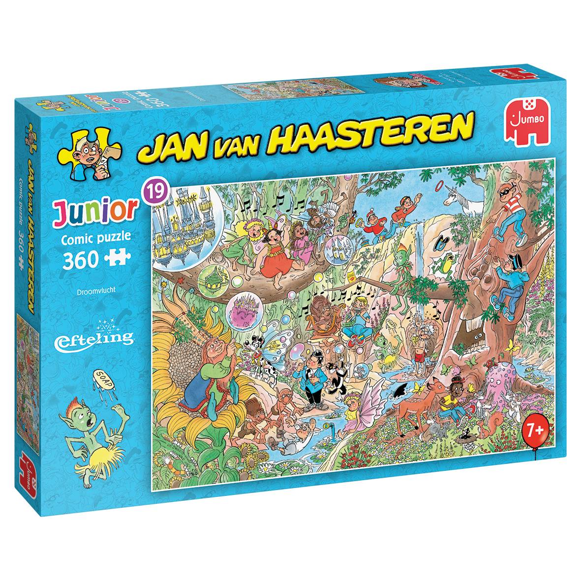Jumbo Spiele 1110100517 Jan van Haasteren Junior 19 Efteling Droomvlucht 360 Teile Puzzle
