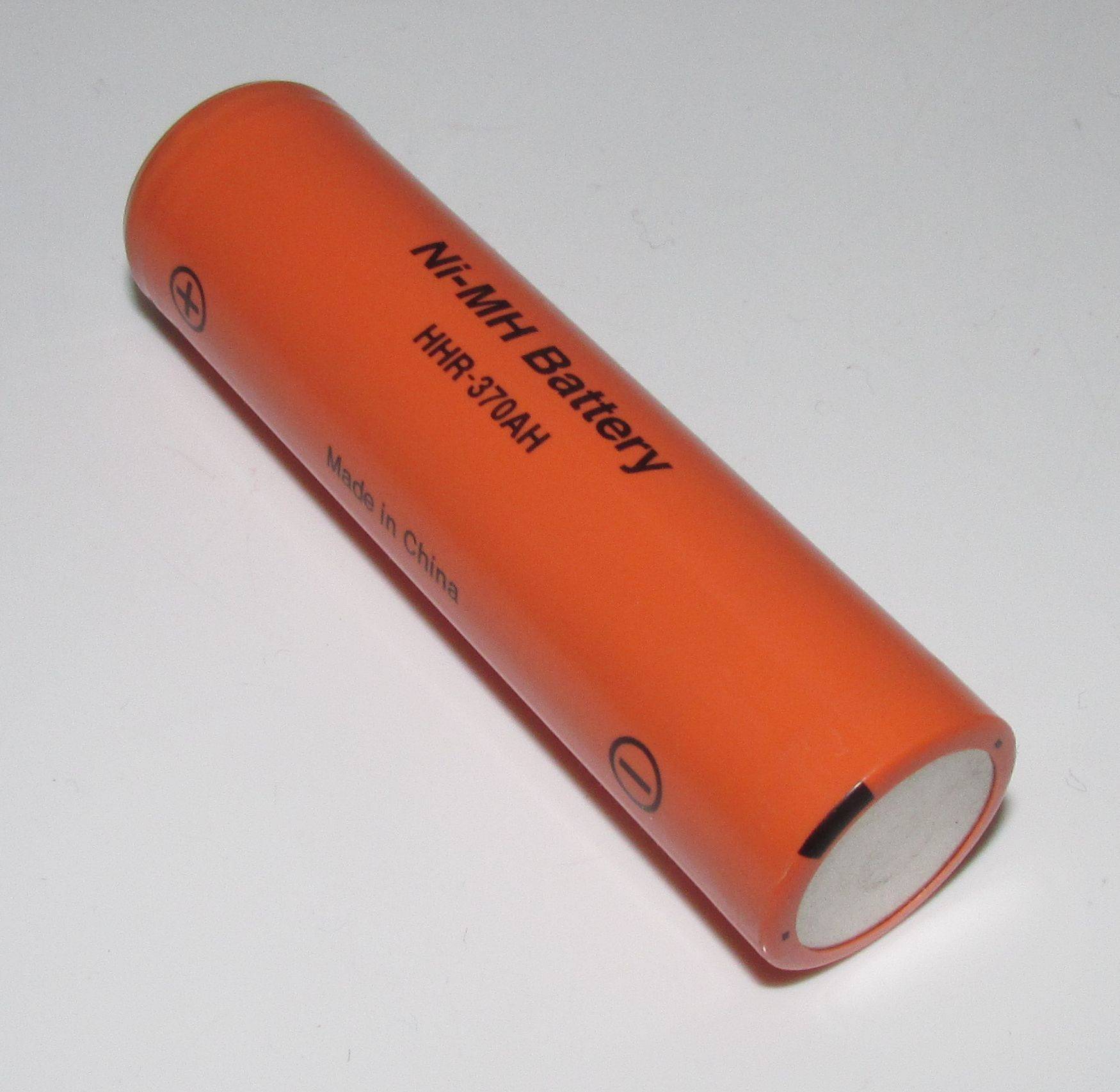 Panasonic - BK-370AH / HHR370AH - 4/3A - 1,2 Volt 3500mAh Ni-MH - Hochtemperatur mit Lötfahne - U-Form