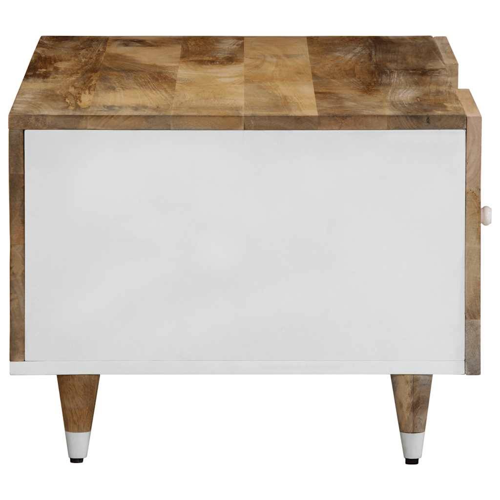 vidaXL Couchtisch 100x54x40 cm Massivholz Mango